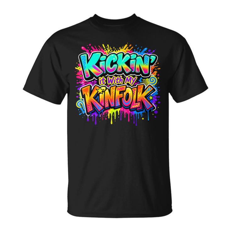 Kickin' It With My Kinfolk Family Reunion T-Shirt