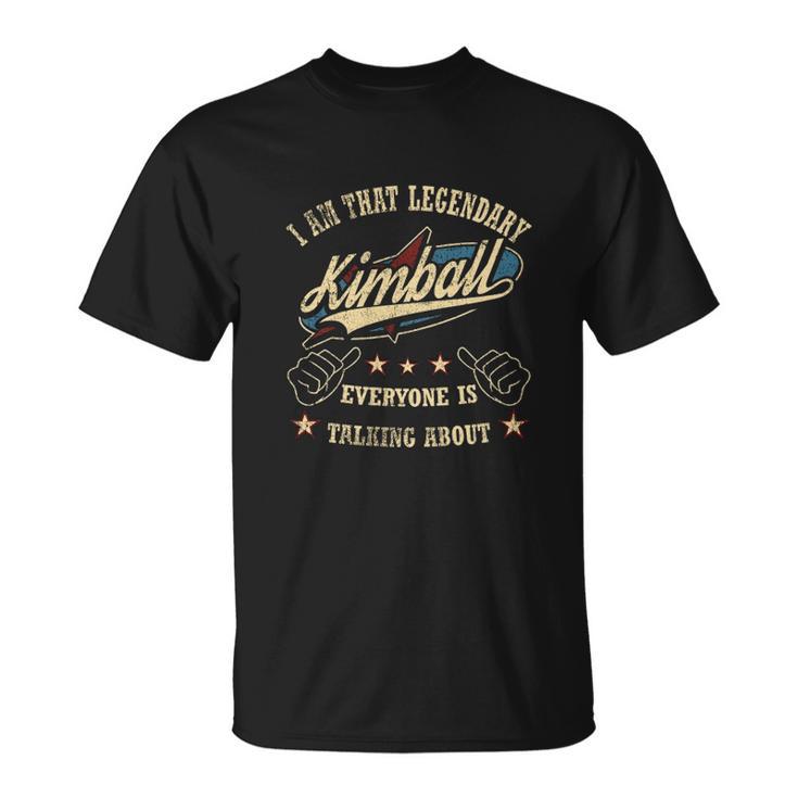 Kimball Shirt The Perfect Name T-Shirt