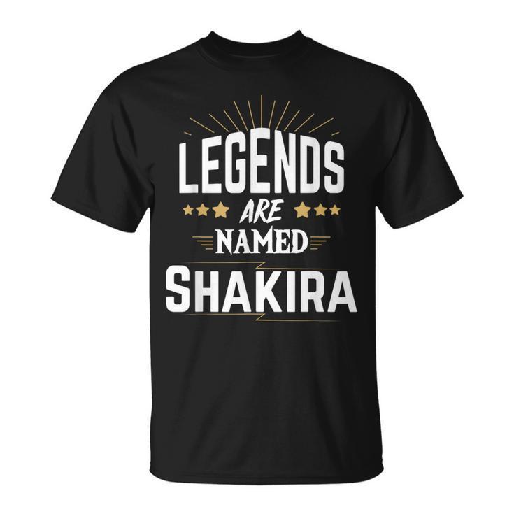 Las Leyendase Llamanhakira Camiseta unisex