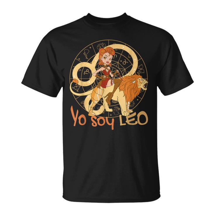 Leo -Igno Zodiaco Leo- Regalo Es Niñas Hoscopo Leo Camiseta unisex
