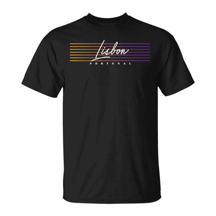 Lisboa Recuerdointage Portugal Camiseta unisex