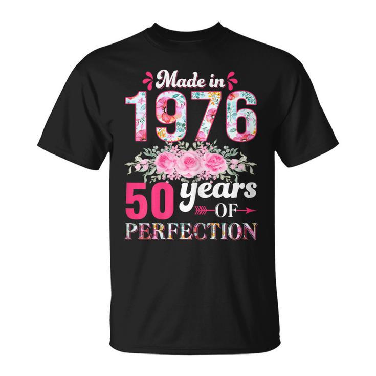 Made In 1976Intage 50Ème Anniversaire 50 Ans Cadeau T-Shirt