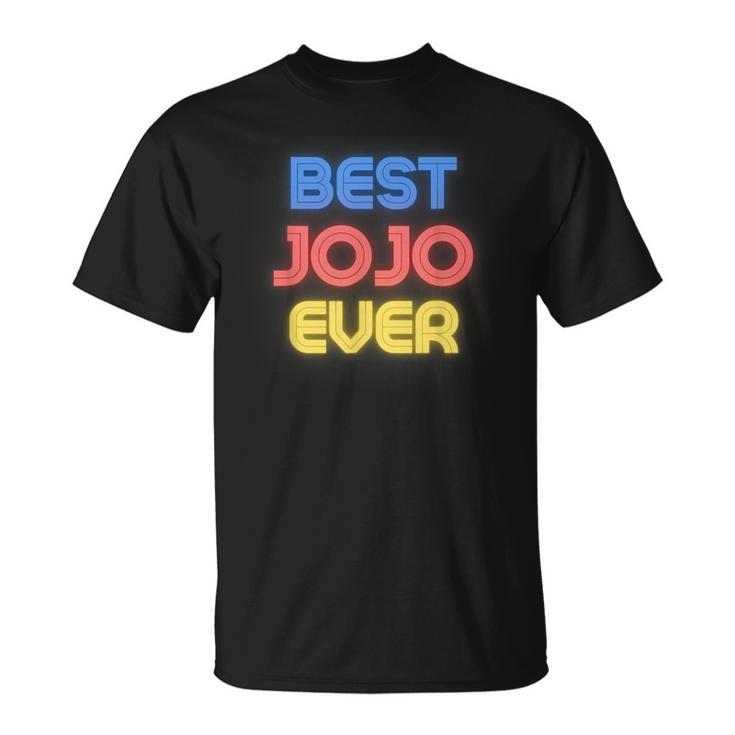Meilleur Jojo De Tous Les Temps Nom Drôle De Jojo Jojo T-Shirt
