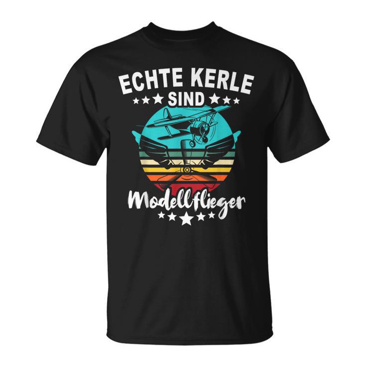 Modellfliegen Modellflug Piloten Modellbauer Modellflieger T-Shirt