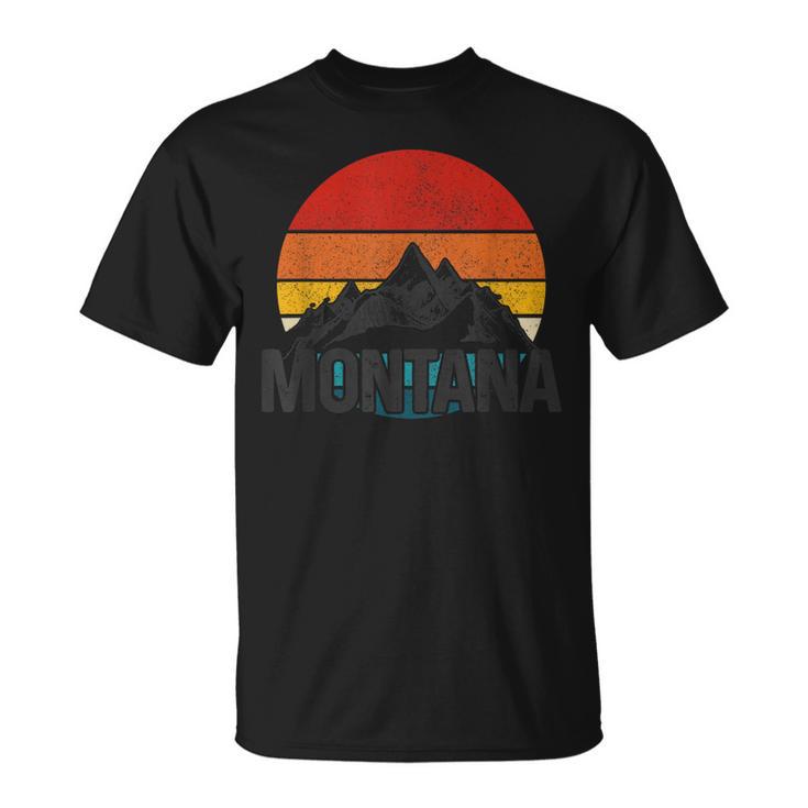 Montana Usa Amériqueintageouvenir T-Shirt