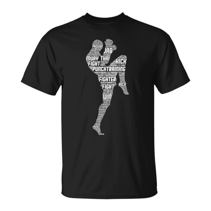 Muay Thai Thai Boxes Taekwondo Men Boys Children T-Shirt