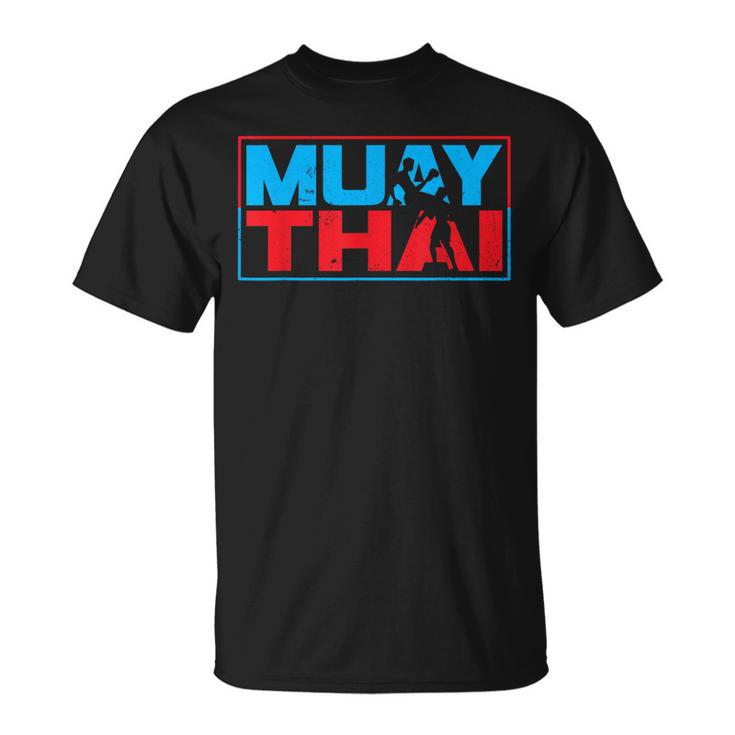 Muay Thai Fighter Boxing Martial Arts Hobby T-Shirt