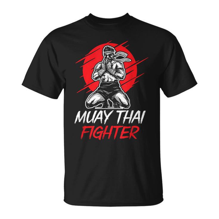 Muay Thai Fighter Martial Arts Boxing Hobby T-Shirt