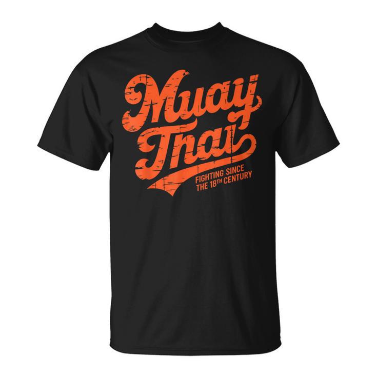 Muay Thai Fighting Muay Thai Coach T-Shirt