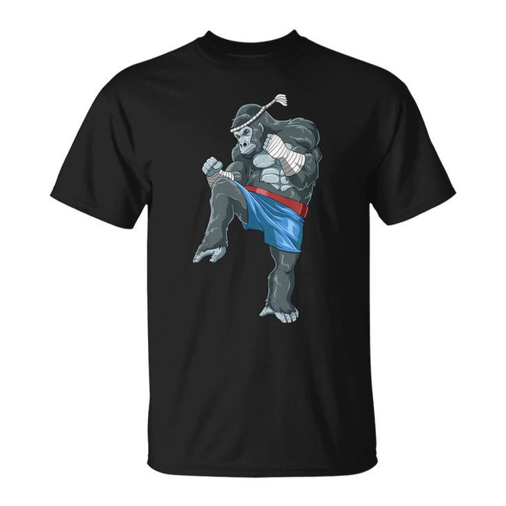 Muay Thai Gorilla Thai Boxing T-Shirt