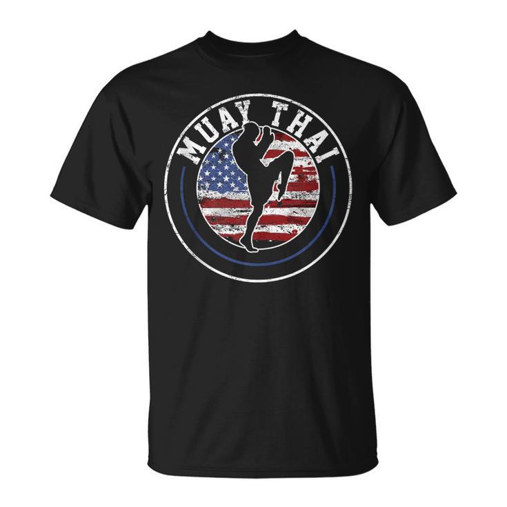Muay Thai Kickboxing Vintage T-Shirt, trending gift
