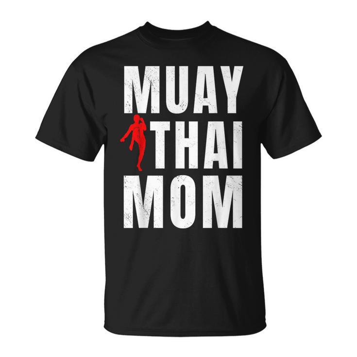 Muay Thai Mom Martial Artis Combat Sports Mother's Day T-Shirt