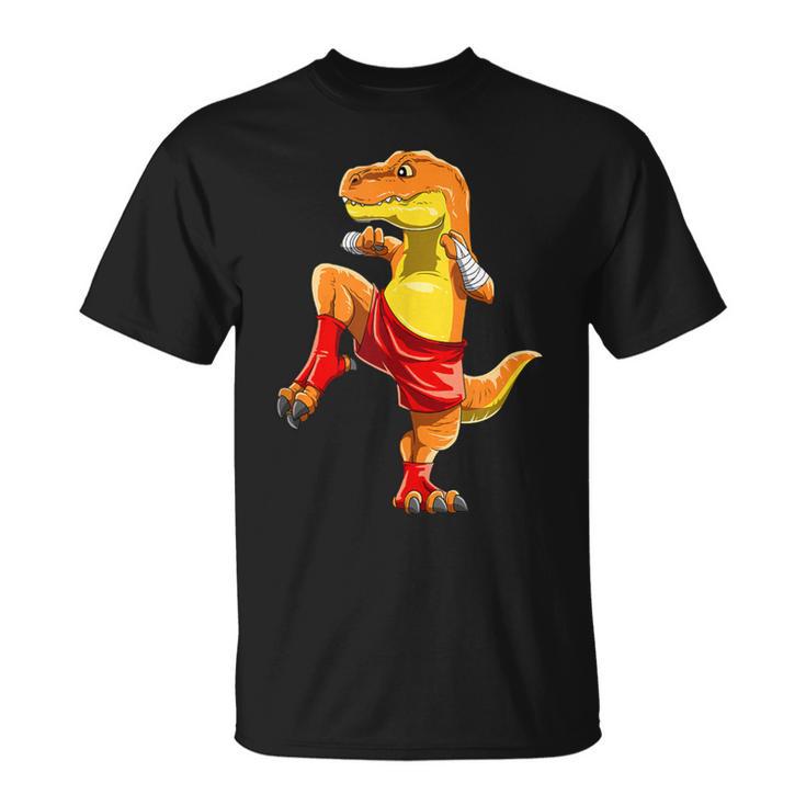 Muay Thai T-Rex Thai Boxing T-Shirt, trending gift