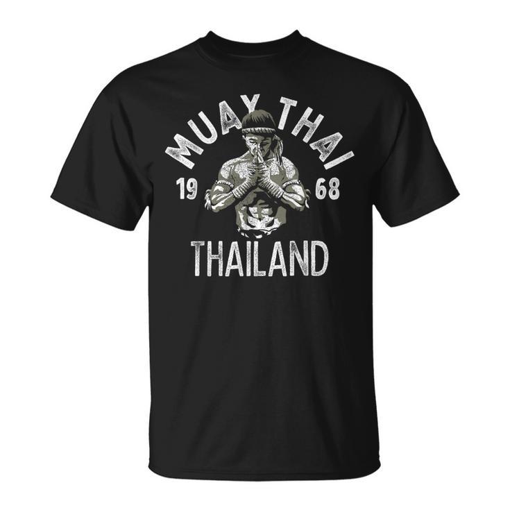Muay Thai Thailand Vintage Tiger Fighter Training Small T-Shirt, trending gift Muay Thai Thailand Vintage Tiger Fighter Training Small T-Shirt, trending gift