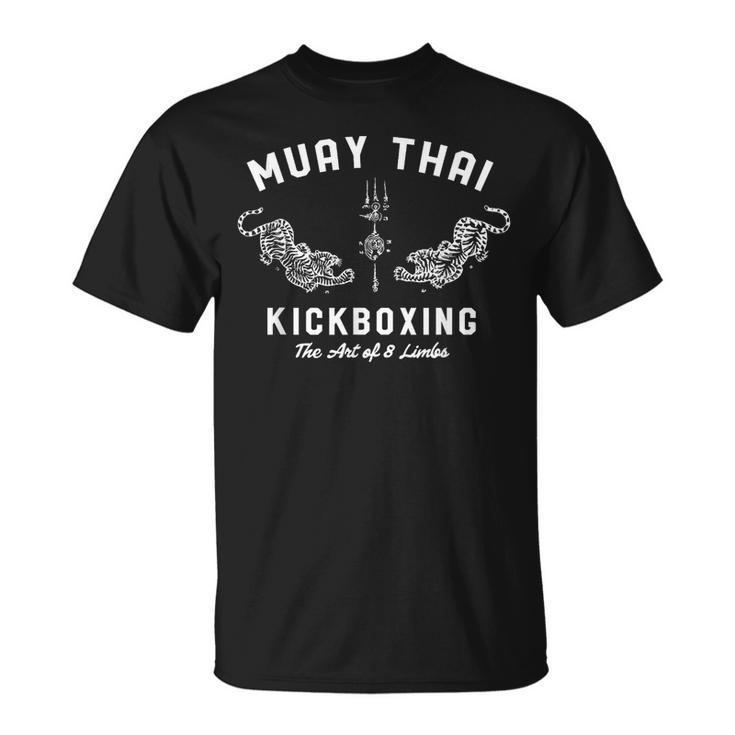 Muay Thai Twin Tigers MMA Warrior Fight Shirt T-Shirt, trending gift