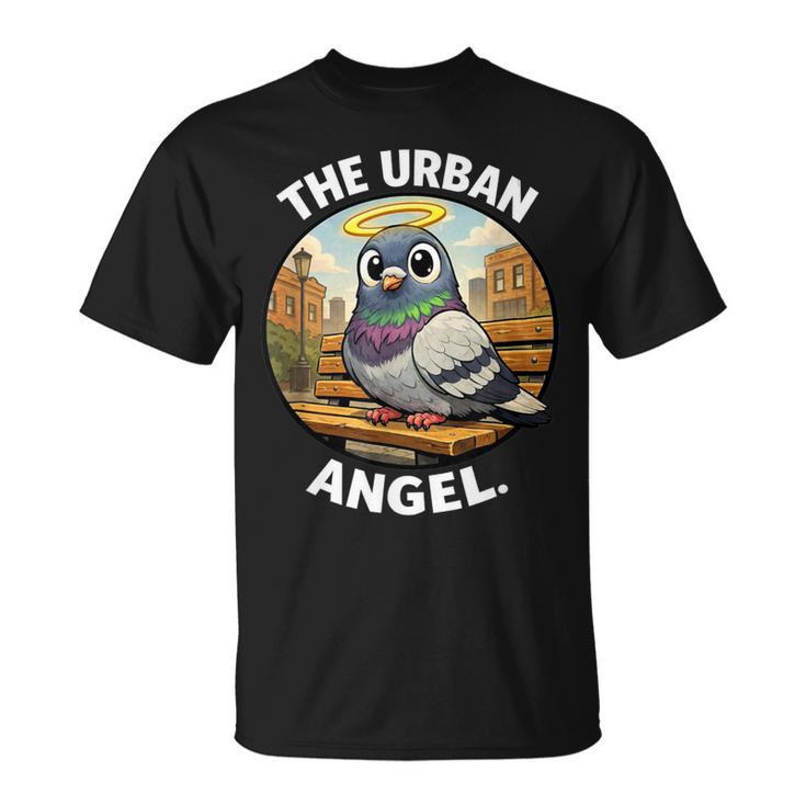 Palomas De Apoyo Paloma Urbana Irónica Camiseta unisex
