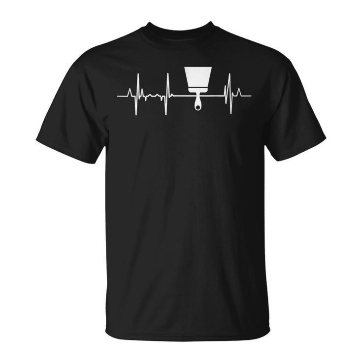 Peintre De Battements De Cœur T-Shirt