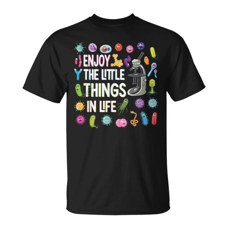 Profitez Des Petites Choses De Laie En Microbiologie Amusante T-Shirt