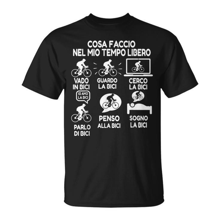Regalo Divertido Ciclismo Bicicleta Ciclismo Camiseta unisex
