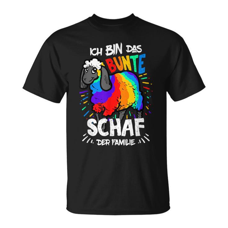 Regenbogenchaf Lustigeschwul Lesbisch Lgbt Pride T-Shirt