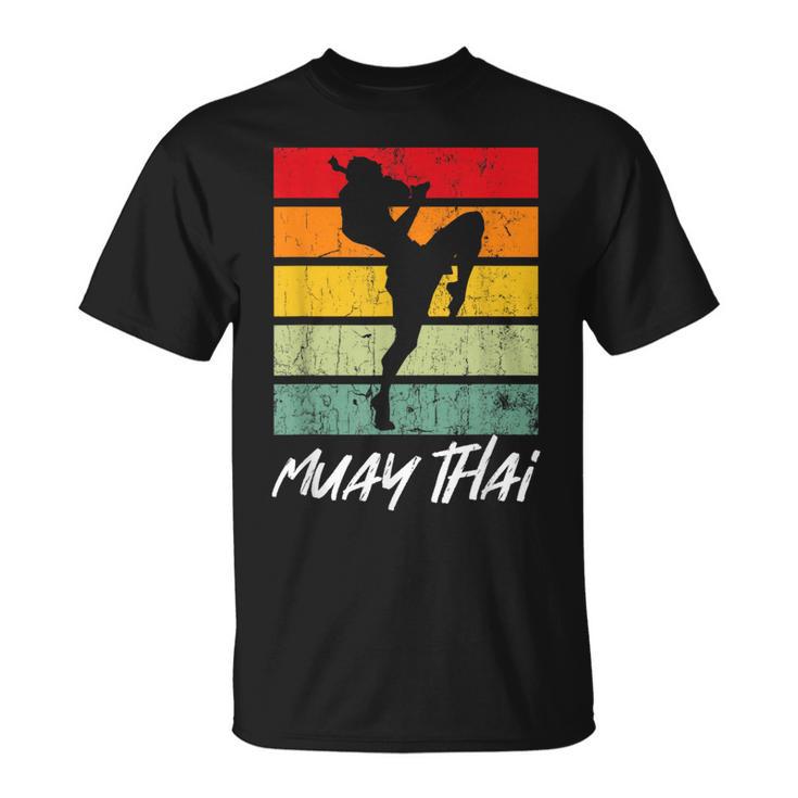 Retro Muay Thai Vintage MMA Martial Arts Thailand Boxing T-Shirt, trending gift