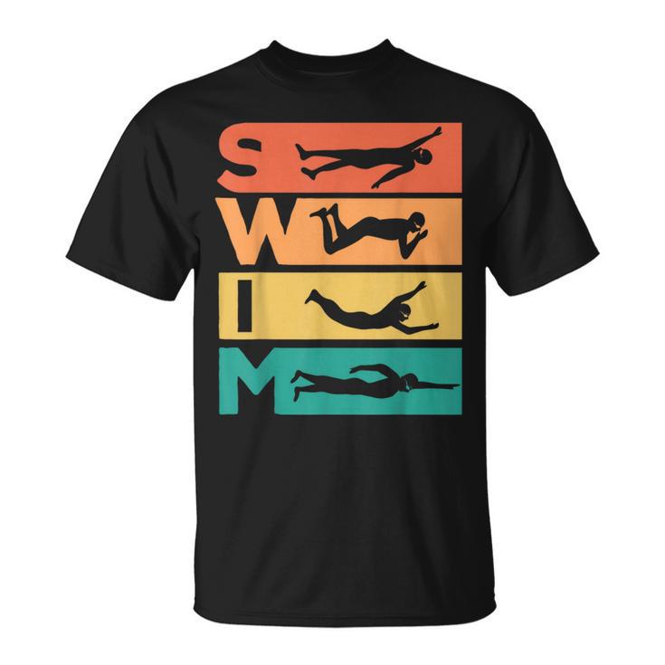 Retro Vintage Swimming For Swimmers T-Shirt, trending gift Retro Vintage Swimming For Swimmers T-Shirt, trending gift