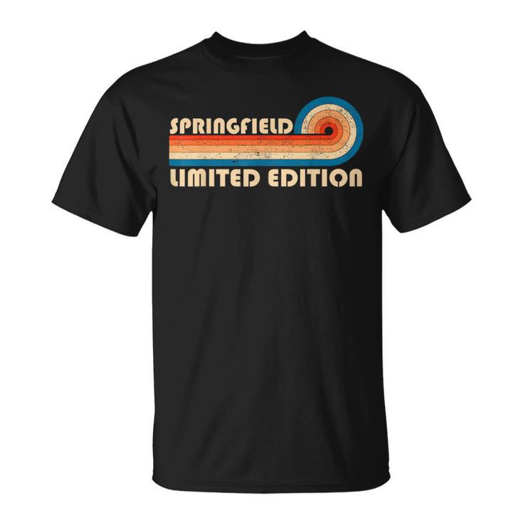 Springfield Retro 70S 80Sunsettripe T-Shirt