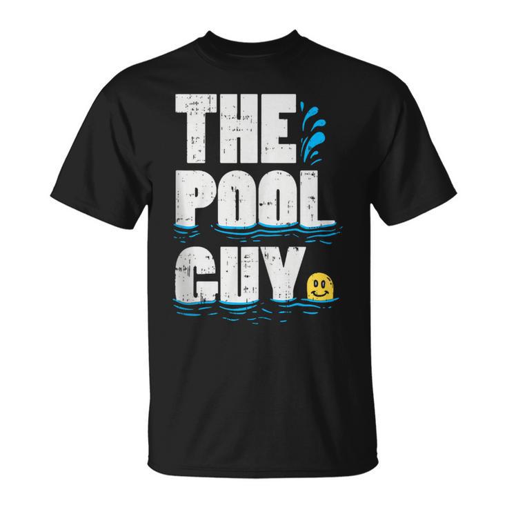 Summer Pool Guy Swimming Pool Boy T-Shirt