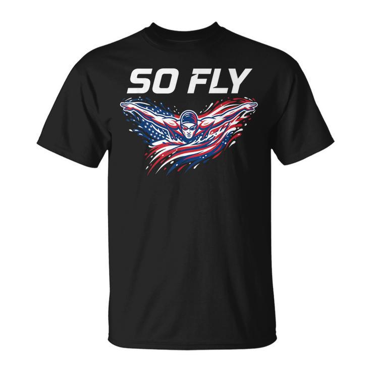 Swim Art For Men Women Kids Swimmer Swim Team Swimming T-Shirt