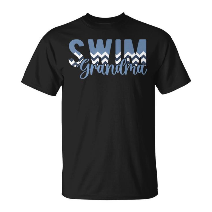 Swim Grandma For Mother's Day Polyester 100 Small Short Sleeve Pull On 1 Count Women Grandmothers Swimming Enthusiasts For Grandmothers T-Shirt