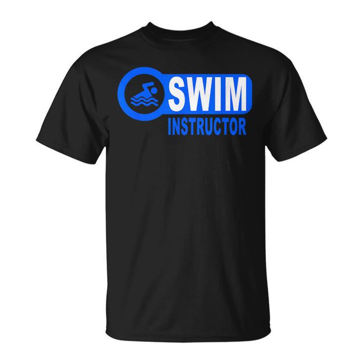 Swim Instructor Swimming Teacher Classes T-Shirt