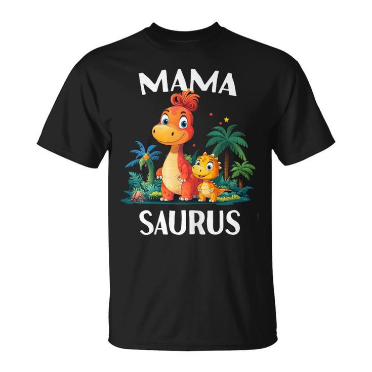 T-Rex Dinosaure Avec Inscription Mamaaurus T-Shirt