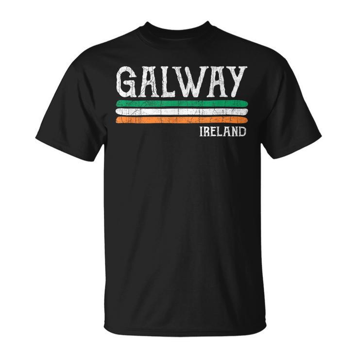 Vintage Galway Irlanda Irlandés Camiseta unisex