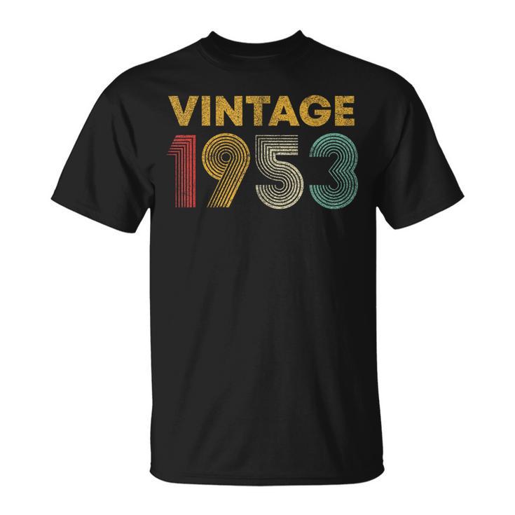 ヴィンテージ 1953 73歳の誕生日プレゼント 男性 女性 73歳 Tシャツ