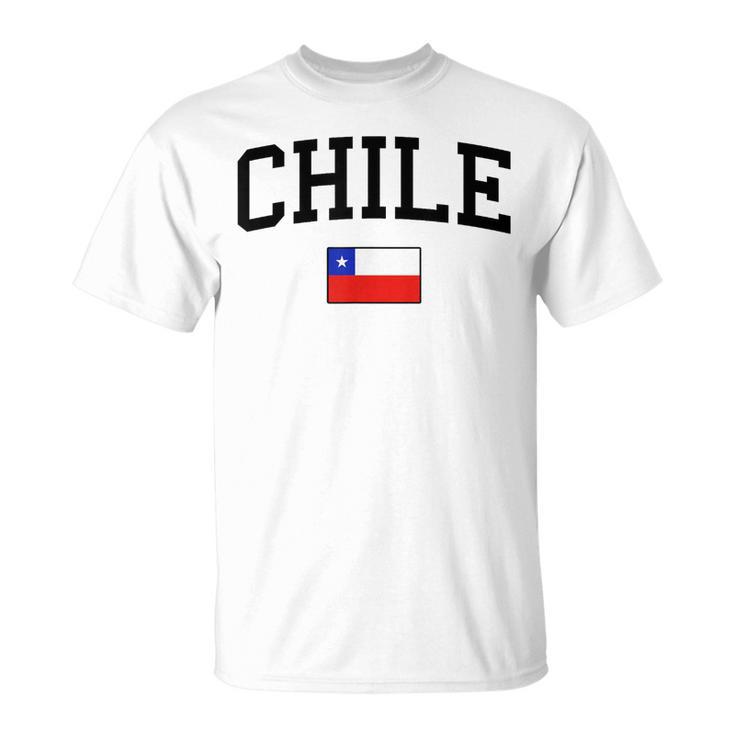 Bandera De Chile Hombres Es Niños Chile Camiseta unisex