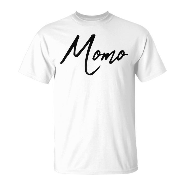 Beautiful Handwritten Font Momo Calligraphy Tシャツ