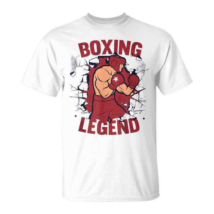 Boxing Legend Professional Boxer Muay Thai Boxing T-Shirt