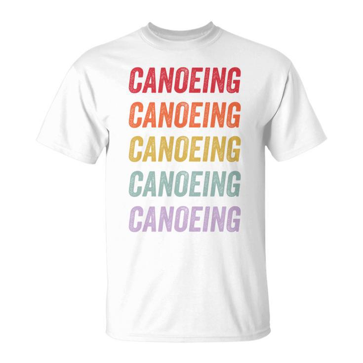 Canoeing Sweatshirt T-Shirt