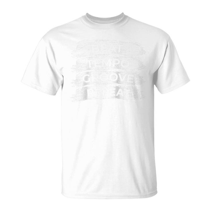Drum Kit Motivation Drum Player Drum Set Raglan Baseball Tee T-Shirt