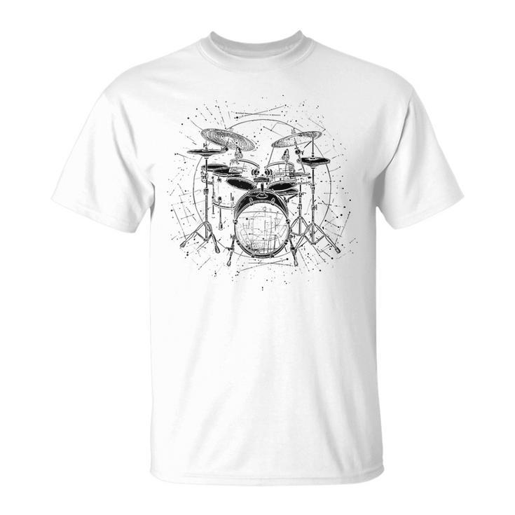 Drum Kit Raglan Baseball Tee T-Shirt, trending gift