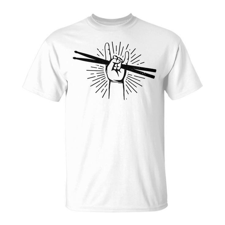 Drummer Drum Kit Rock & Roll Music Drummer T-Shirt, trending gift