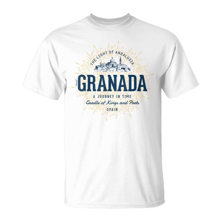 España Estilo Retro Granadaintage Camiseta unisex