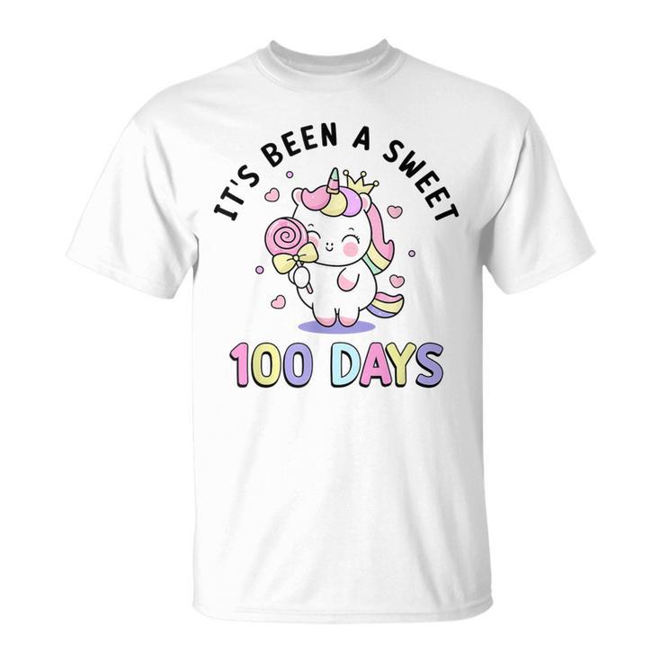 It's Been Aweet 100 Days Ofchool コスチューム ガールズ ユニコーン Tシャツ
