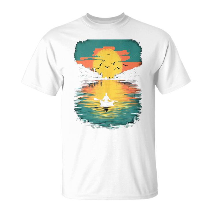 Kayak Kayak Canoe Lake Kayak Canoeing Sleeveless T-Shirt