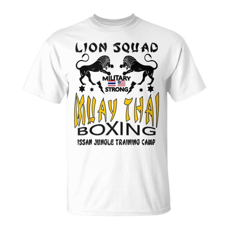 LION SQUAD THAILAND KICKBOXING MUAY THAI MMA TRAINING T-Shirt, trending gift LION SQUAD THAILAND KICKBOXING MUAY THAI MMA TRAINING T-Shirt, trending gift