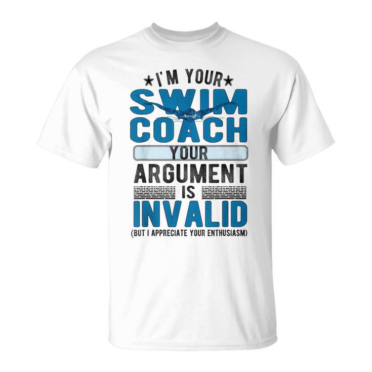 Swim Coach Swimming Coach T-Shirt