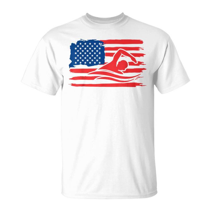Vintage American Flag Swim Team Swimmer Funny Swimming Gift T-Shirt, trending gift Vintage American Flag Swim Team Swimmer Funny Swimming Gift T-Shirt, trending gift