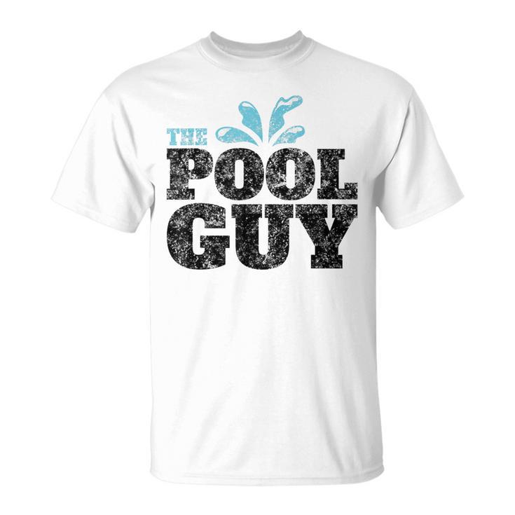 Vintage The Pool Guy Swimming For Him T-Shirt T-Shirt