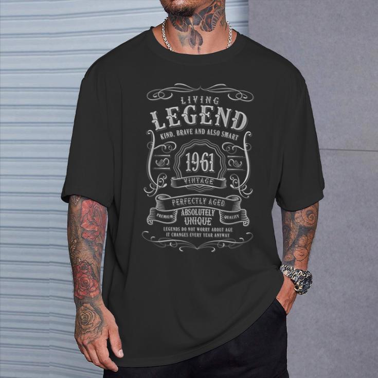 60Th Birthday Kind Brave And Alsomartintage 1961 Tシャツ 彼への贈り物