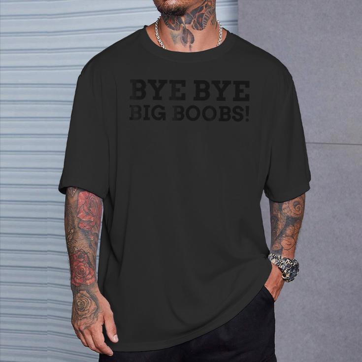 Adieu Big Boobs Breast Réduction Mammaire T-Shirt Cadeaux pour lui